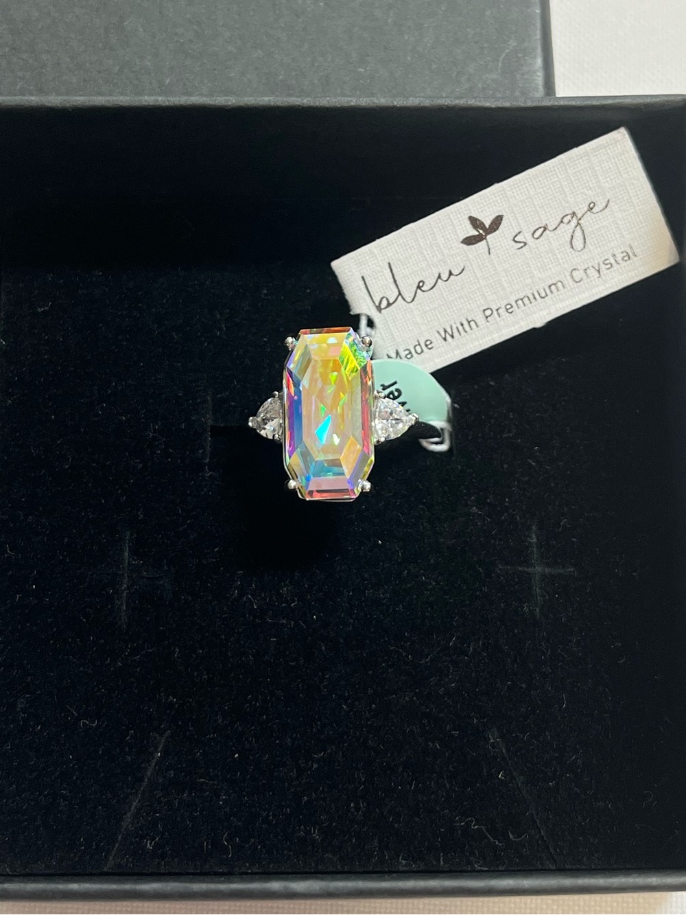 Brand new Bleu Sage sterling silver ring
925